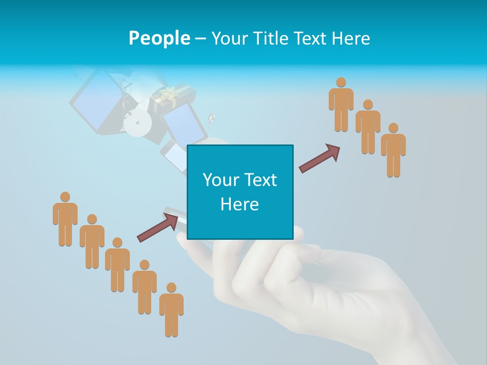 Cellular Blank Smart PowerPoint Template