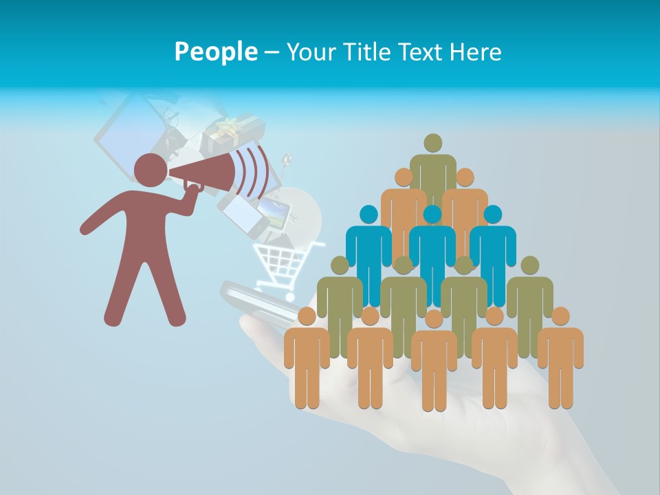 Cellular Blank Smart PowerPoint Template