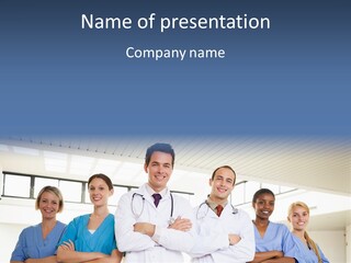 Modern Resting Pupils PowerPoint Template