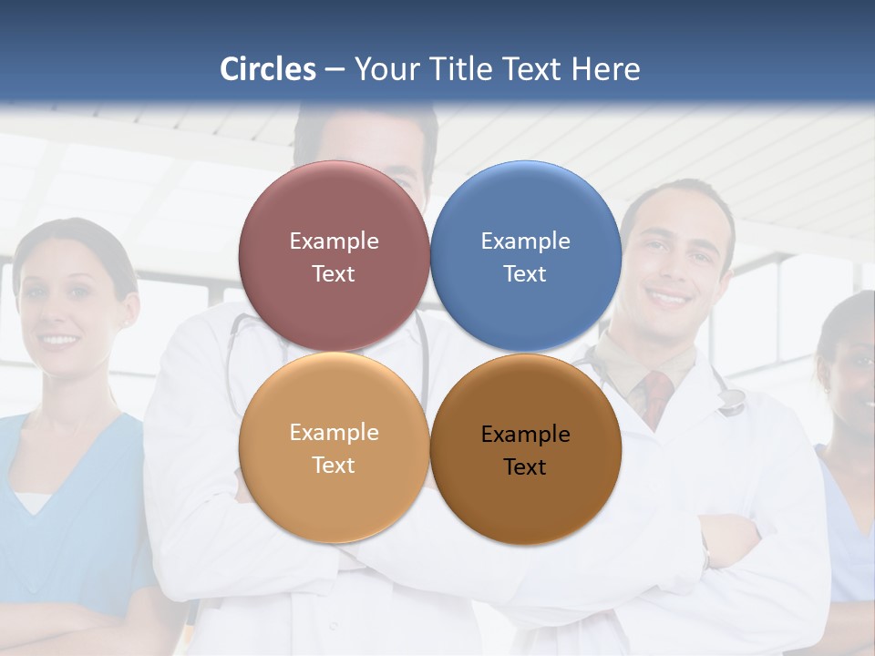 Modern Resting Pupils PowerPoint Template