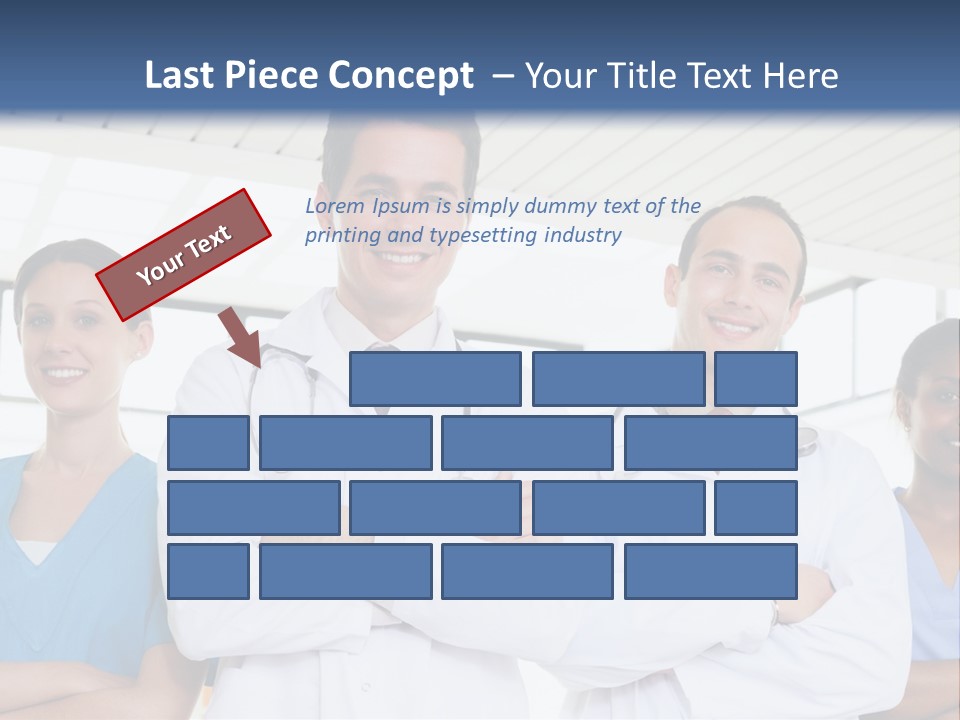 Modern Resting Pupils PowerPoint Template