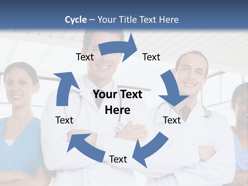 Modern Resting Pupils PowerPoint Template