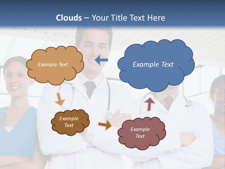 Modern Resting Pupils PowerPoint Template