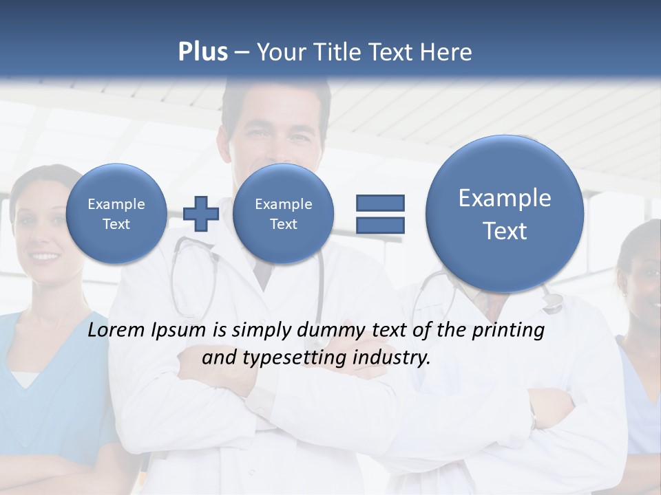 Modern Resting Pupils PowerPoint Template