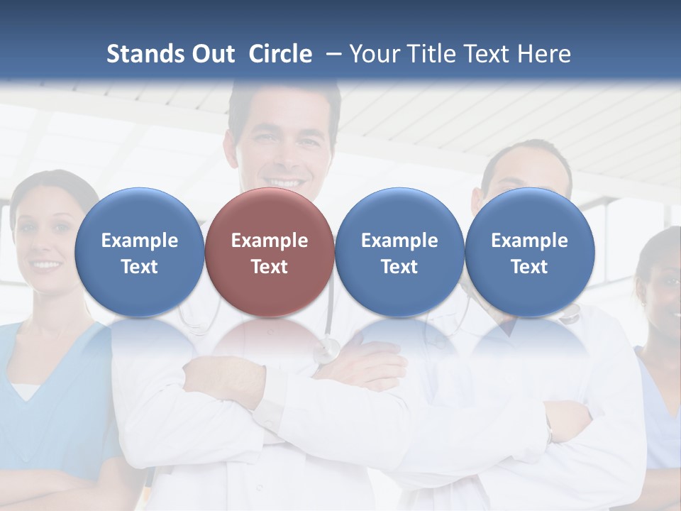 Modern Resting Pupils PowerPoint Template