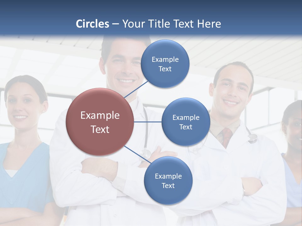 Modern Resting Pupils PowerPoint Template