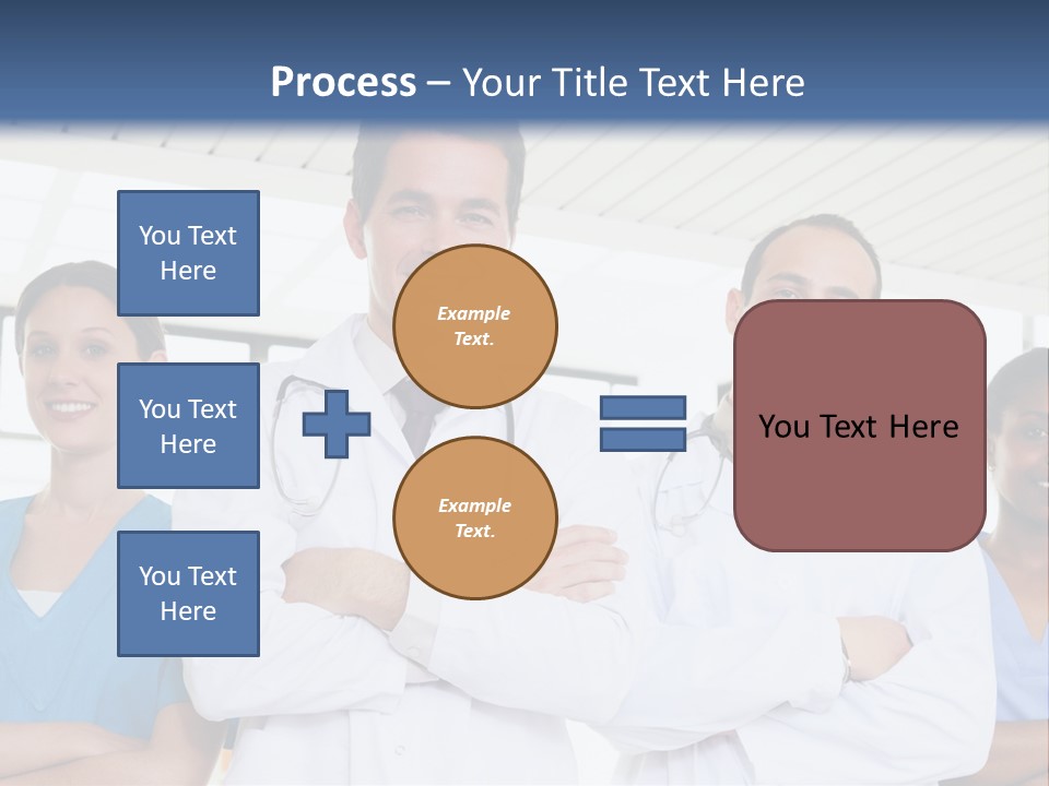 Modern Resting Pupils PowerPoint Template