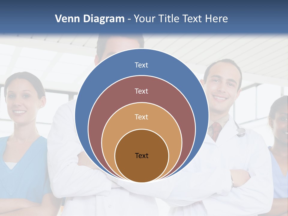 Modern Resting Pupils PowerPoint Template