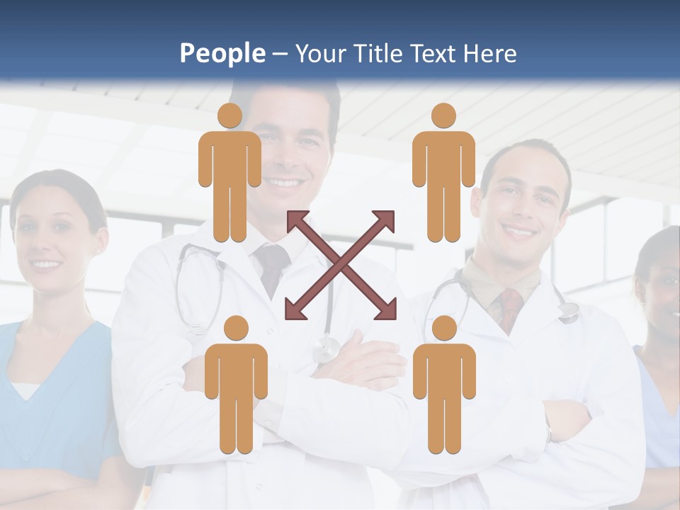 Modern Resting Pupils PowerPoint Template