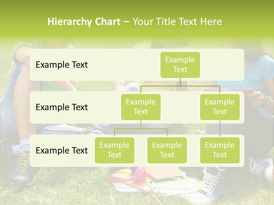 Modern Resting Pupils PowerPoint Template