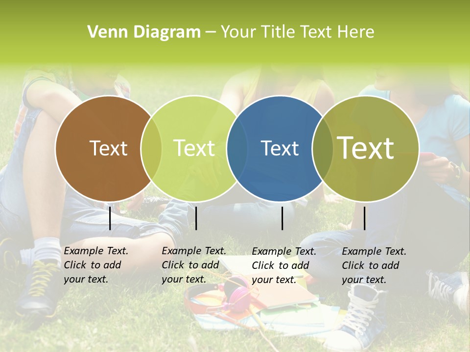 Modern Resting Pupils PowerPoint Template