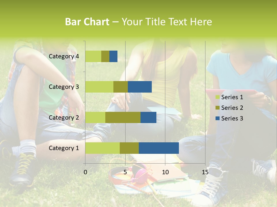 Modern Resting Pupils PowerPoint Template