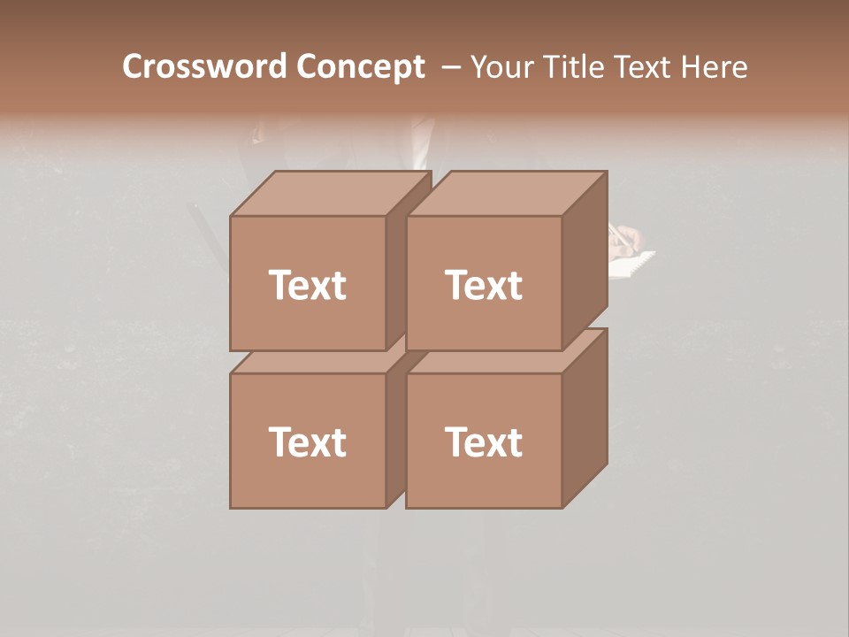 Fast Office Man PowerPoint Template