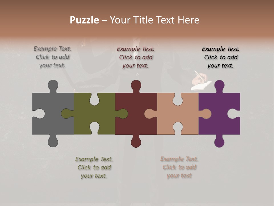 Fast Office Man PowerPoint Template