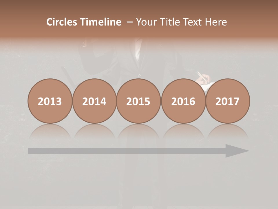 Fast Office Man PowerPoint Template