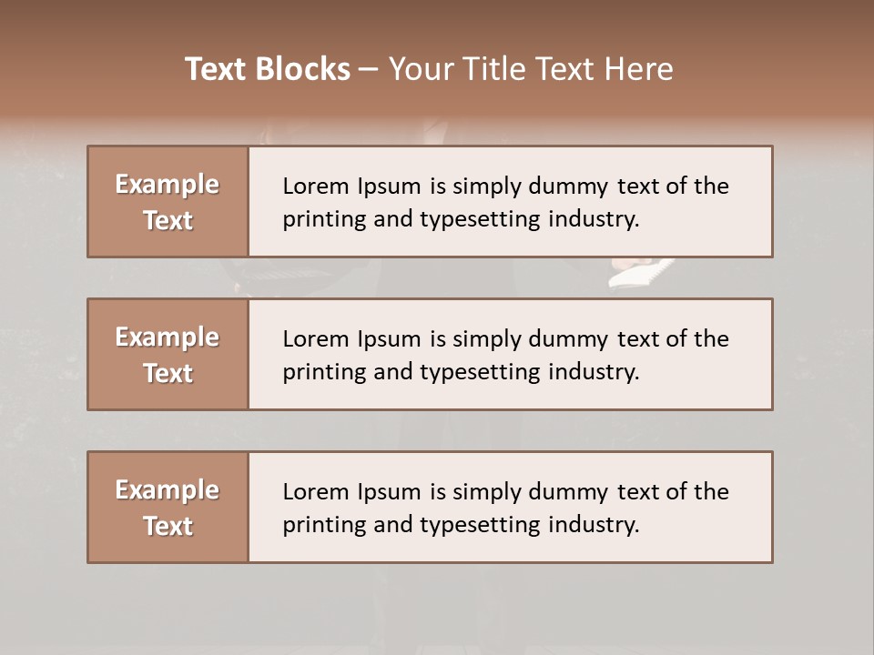 Fast Office Man PowerPoint Template