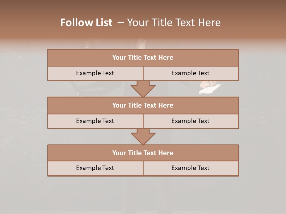 Fast Office Man PowerPoint Template