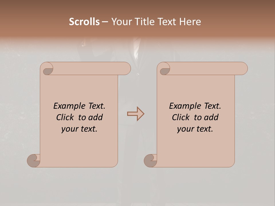 Fast Office Man PowerPoint Template