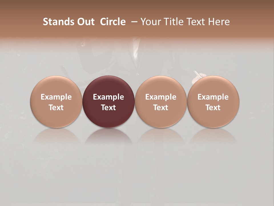 Fast Office Man PowerPoint Template