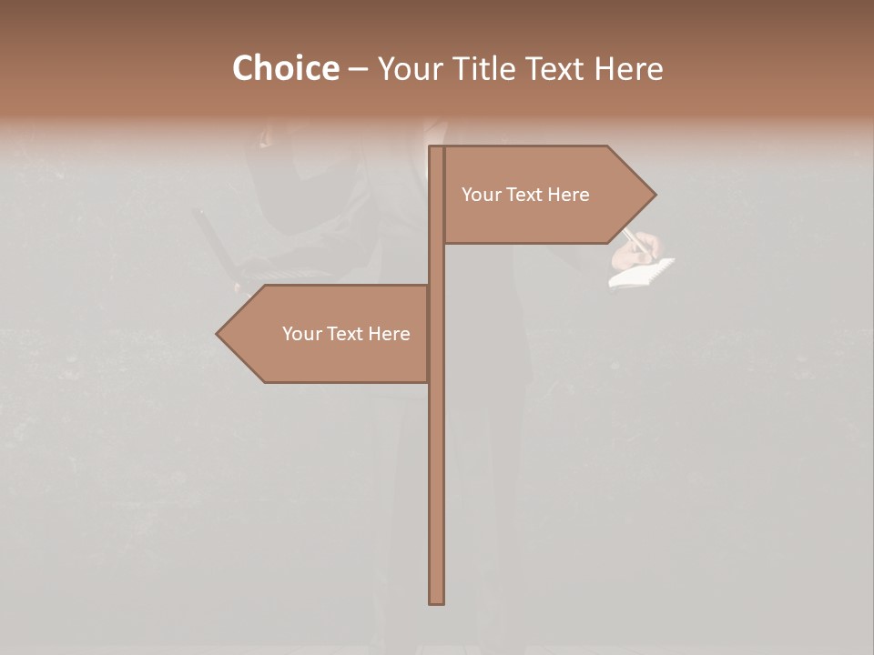 Fast Office Man PowerPoint Template