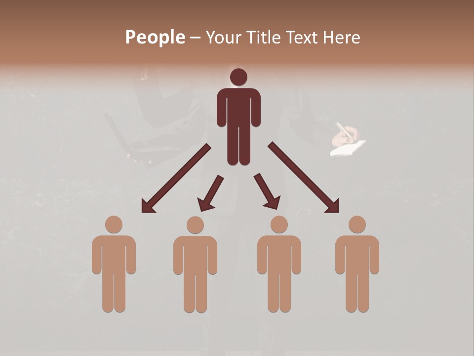 Fast Office Man PowerPoint Template