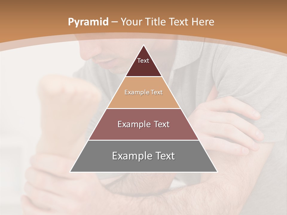 Holding Practitioner Fist PowerPoint Template