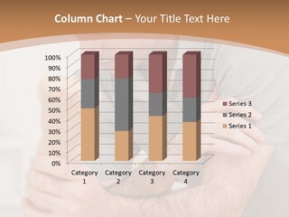 Holding Practitioner Fist PowerPoint Template