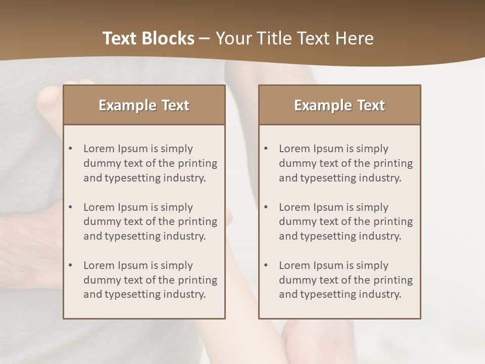 Exercising Barefoot Caucasian PowerPoint Template