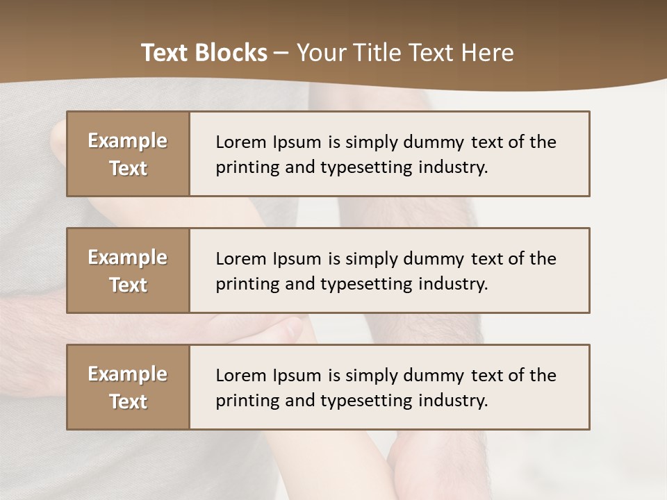 Exercising Barefoot Caucasian PowerPoint Template
