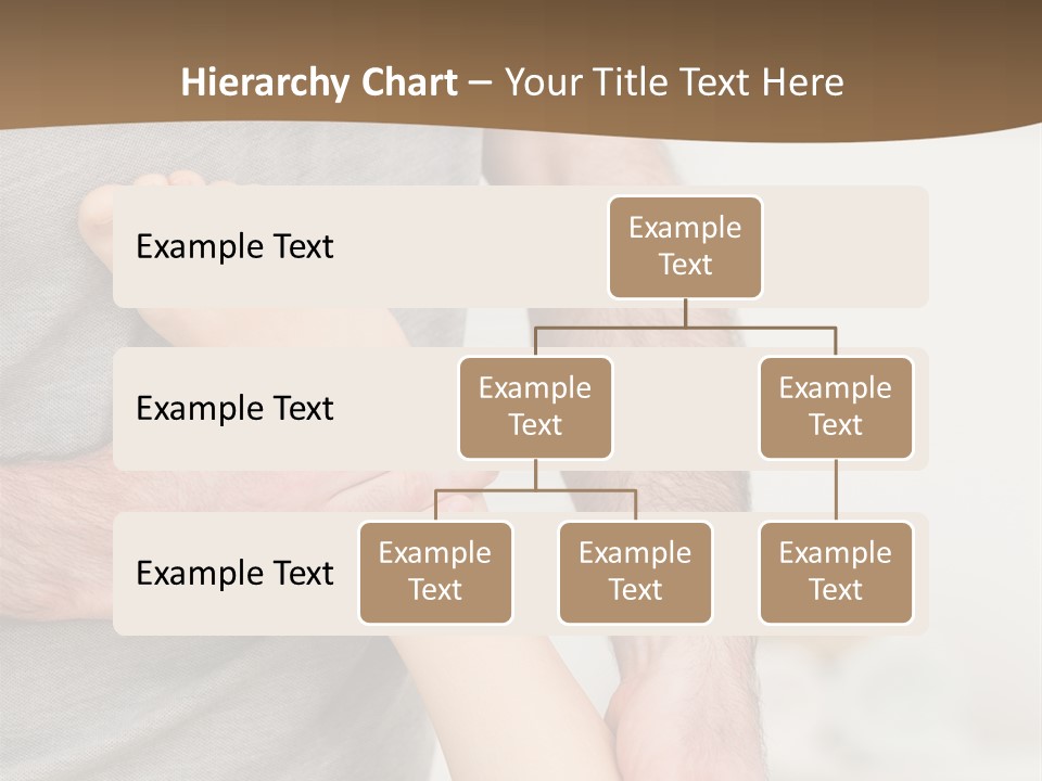Exercising Barefoot Caucasian PowerPoint Template