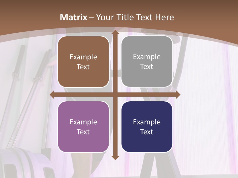 Fit Workout Smile PowerPoint Template