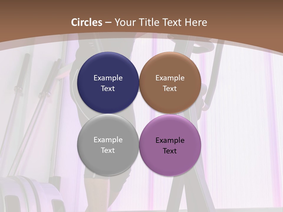 Fit Workout Smile PowerPoint Template