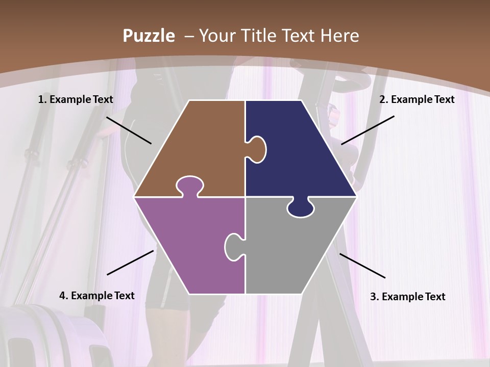 Fit Workout Smile PowerPoint Template