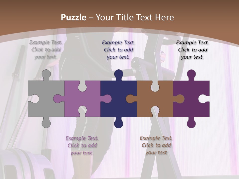 Fit Workout Smile PowerPoint Template