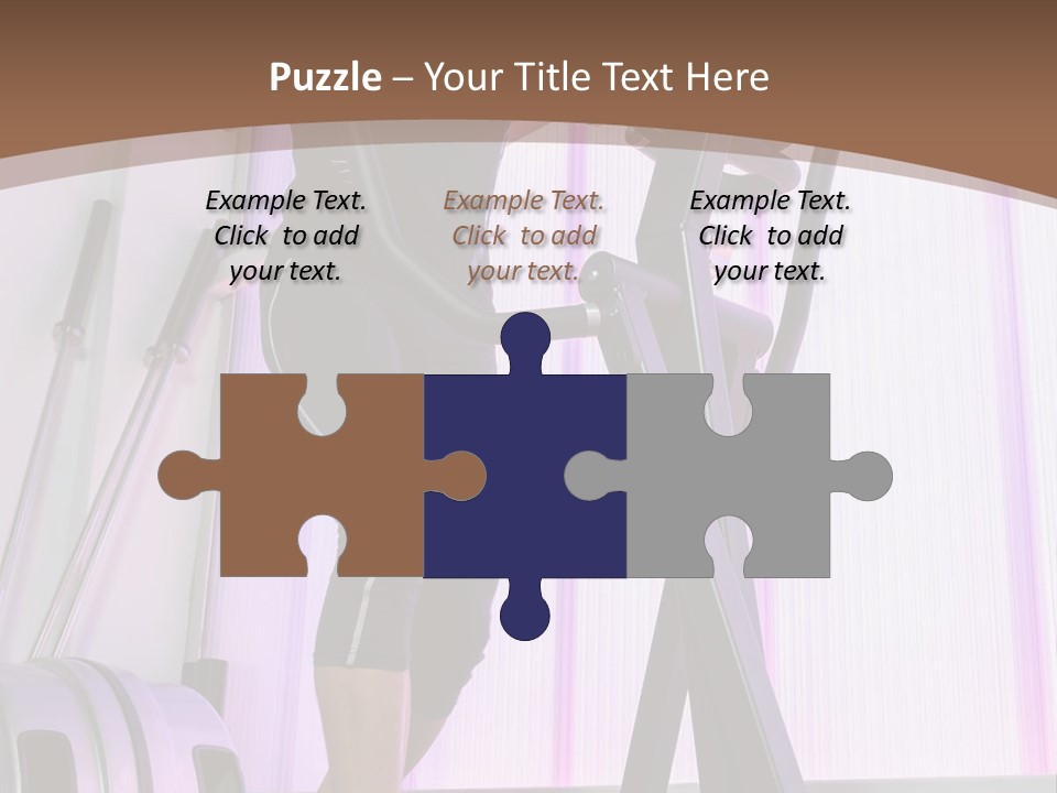 Fit Workout Smile PowerPoint Template