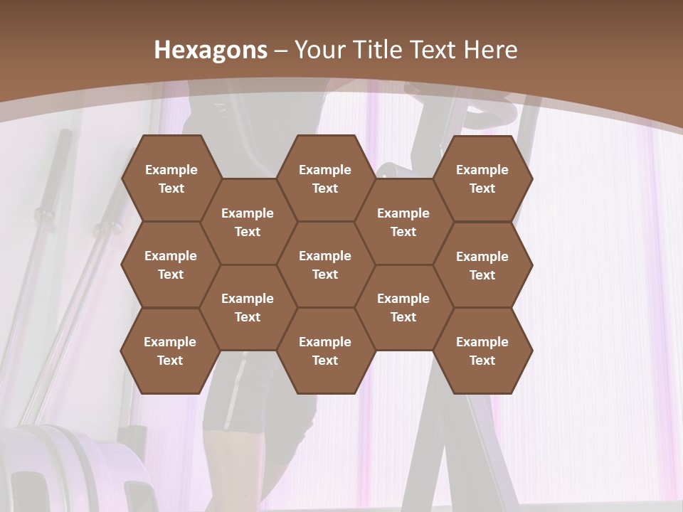 Fit Workout Smile PowerPoint Template