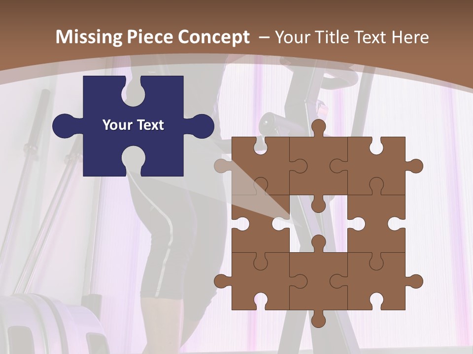 Fit Workout Smile PowerPoint Template