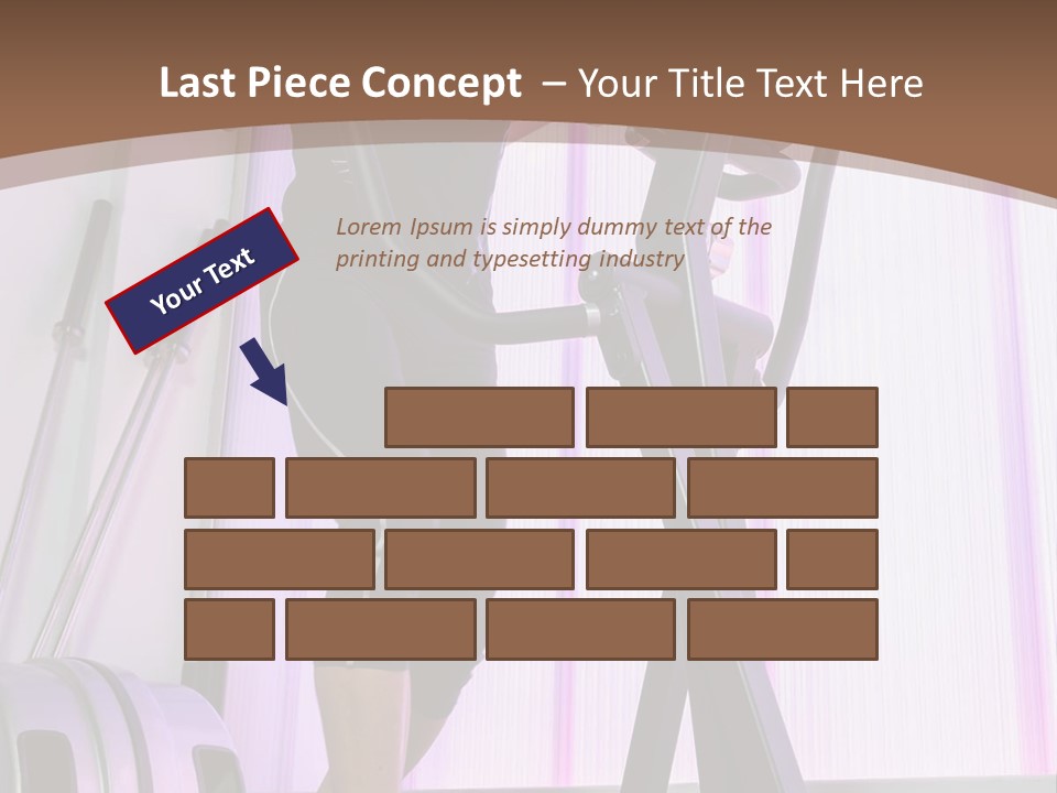 Fit Workout Smile PowerPoint Template