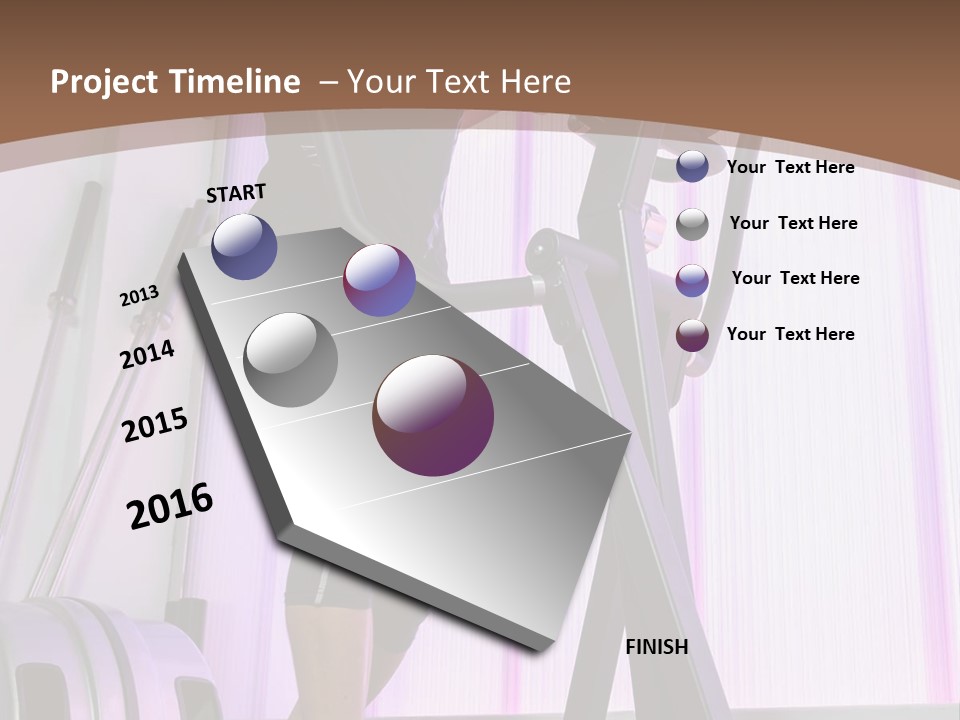 Fit Workout Smile PowerPoint Template