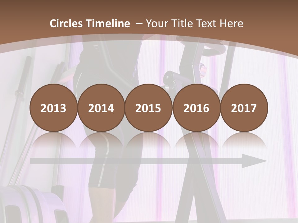 Fit Workout Smile PowerPoint Template