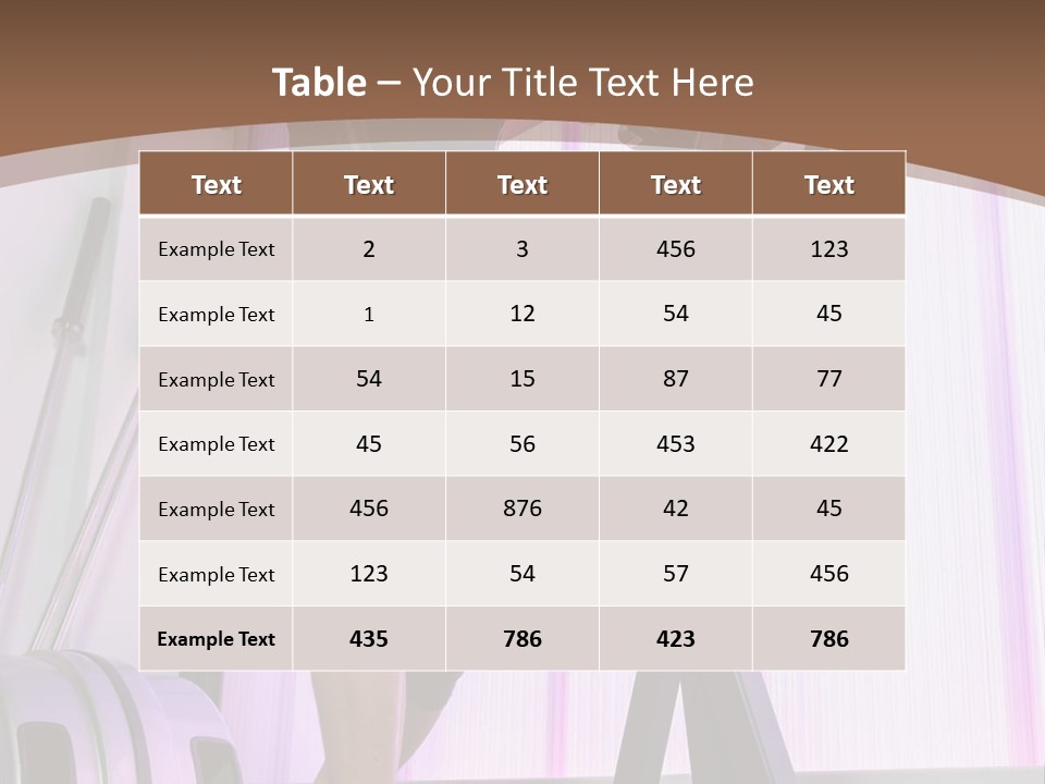 Fit Workout Smile PowerPoint Template