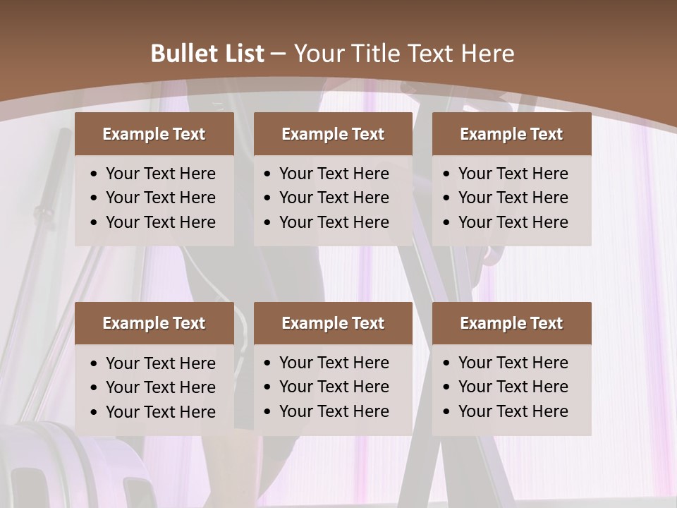 Fit Workout Smile PowerPoint Template