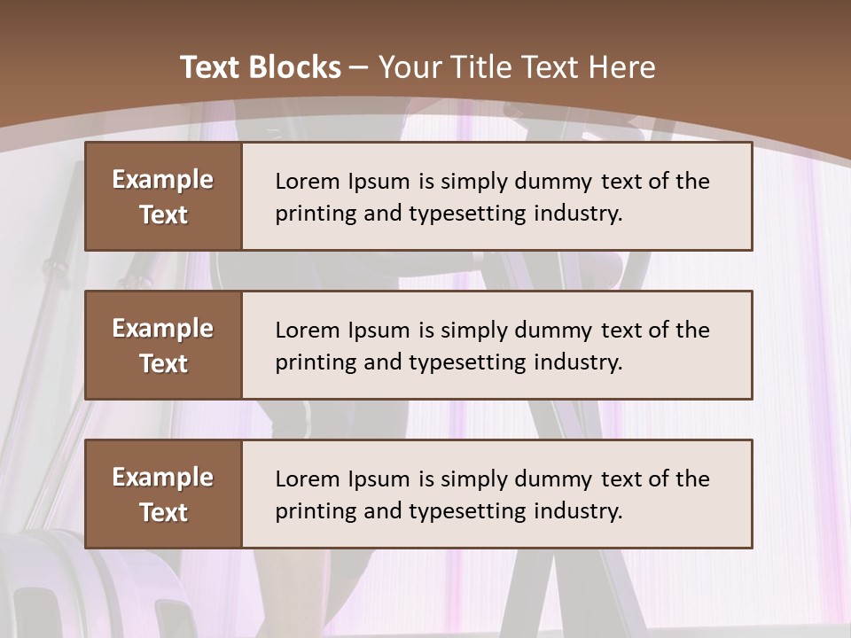 Fit Workout Smile PowerPoint Template