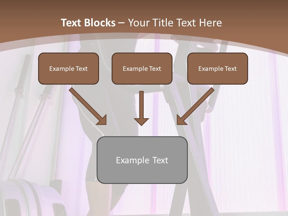 Fit Workout Smile PowerPoint Template
