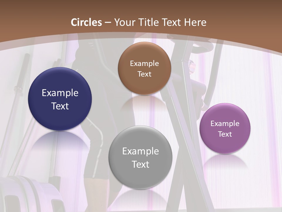 Fit Workout Smile PowerPoint Template