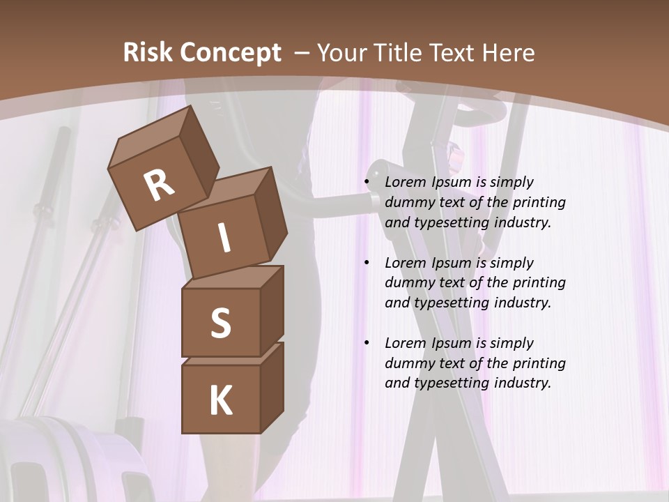 Fit Workout Smile PowerPoint Template