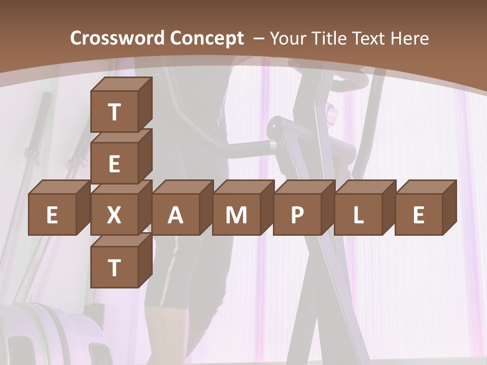 Fit Workout Smile PowerPoint Template