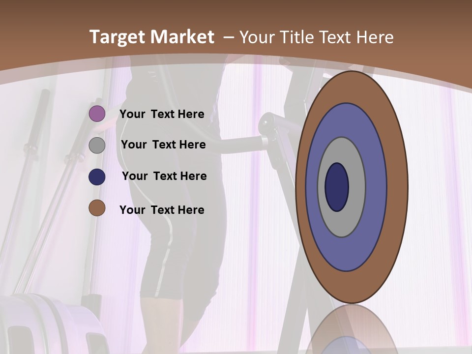 Fit Workout Smile PowerPoint Template