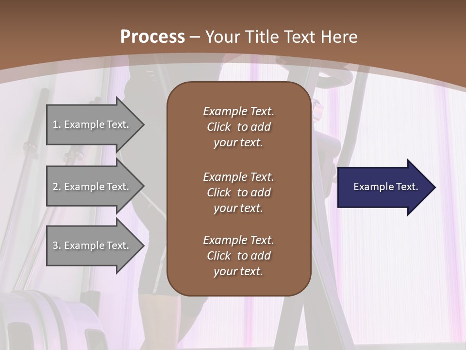 Fit Workout Smile PowerPoint Template