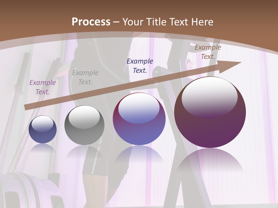 Fit Workout Smile PowerPoint Template